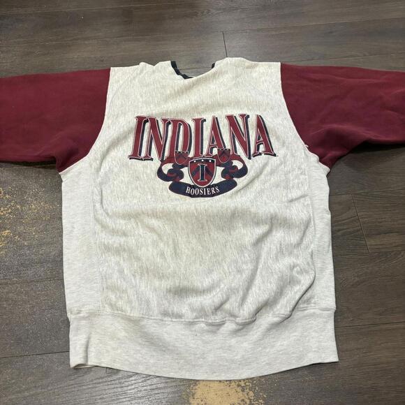 vintage MV pro weave Indiana Hoosiers crewneck sweatshirt - Picture 4 of 6
